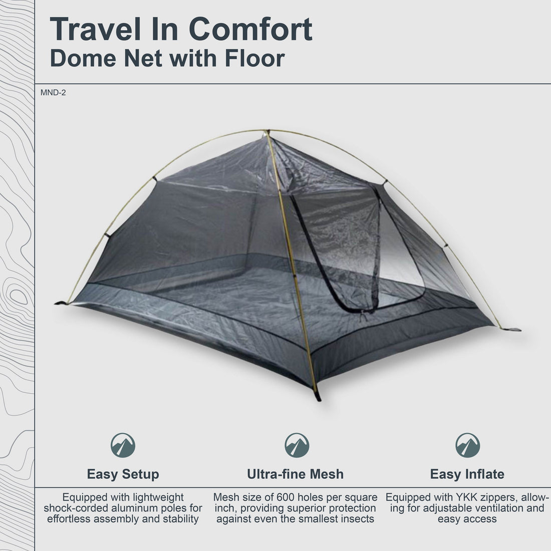 Insect Shield® Dome Net Tent