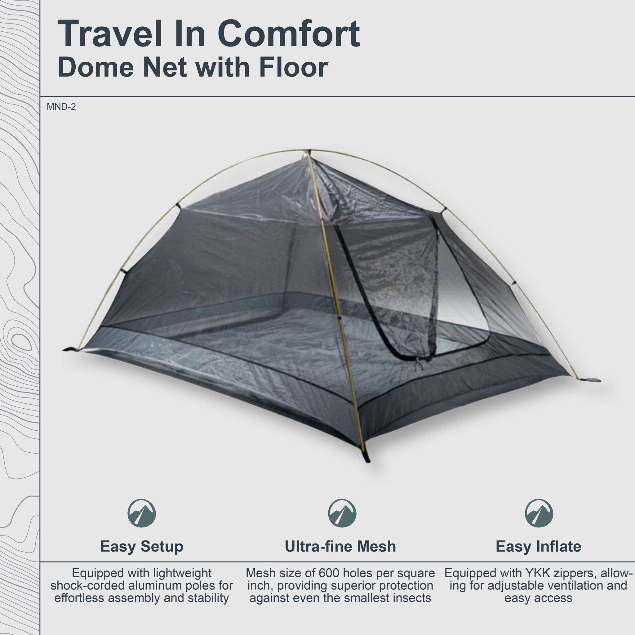 Insect Shield® Dome Net Tent